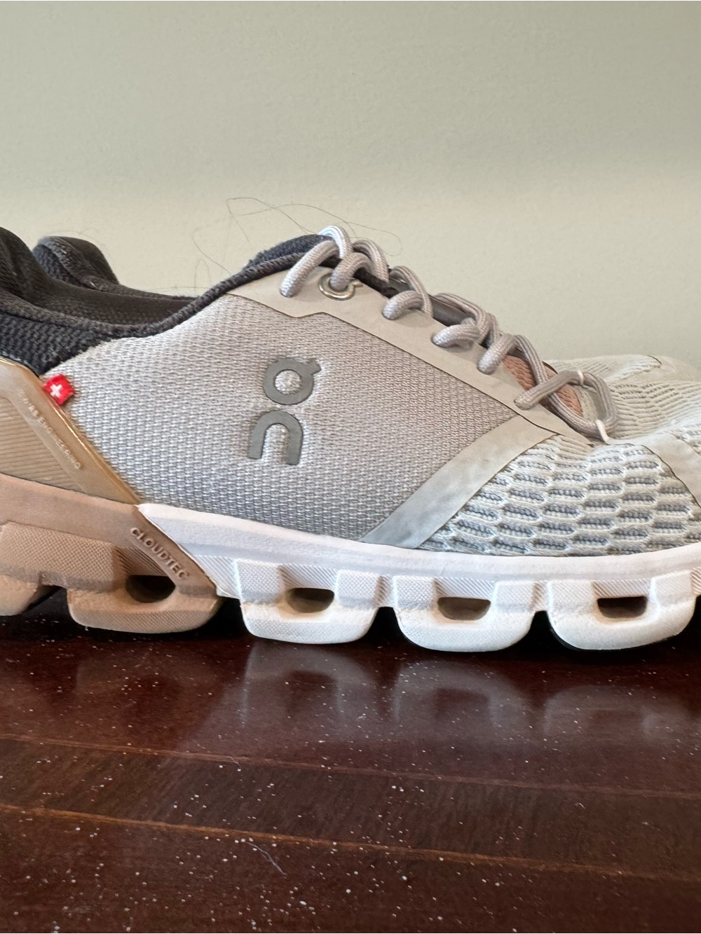 On Running Women's Cloud Running Shoes - Light Gray